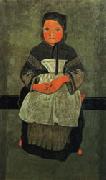 Paul Serusier Little Breton Girl Seated(Portrait of Marie Francisaille) china oil painting artist